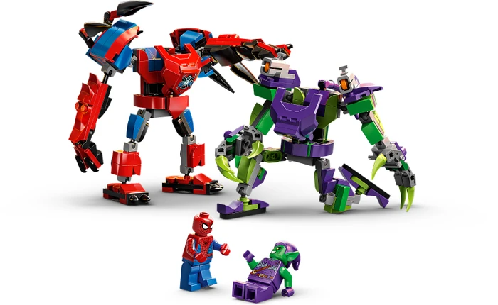 LEGO Marvel Super Heroes Spielset - Spider-Mans und Green Goblins Mech-Duell