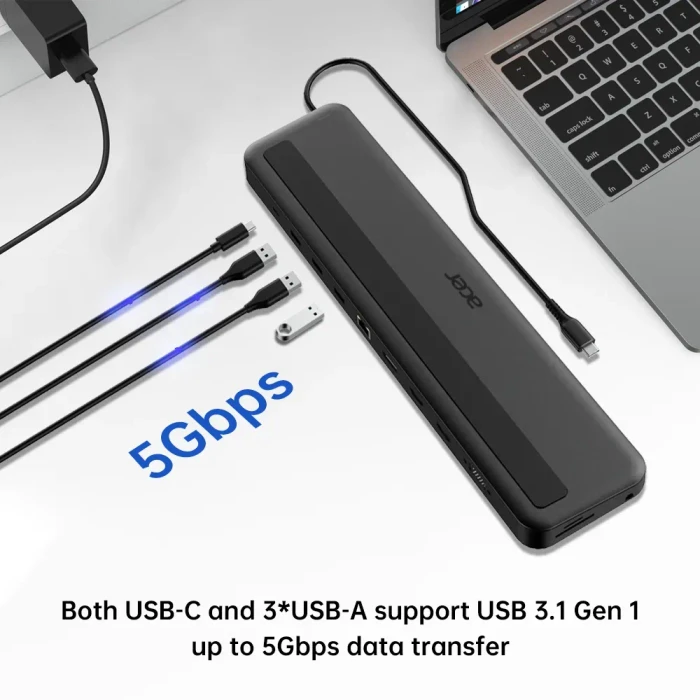 Acer 13-in-1 Docking-Ständer, USB-C 3.0 [Stecker]