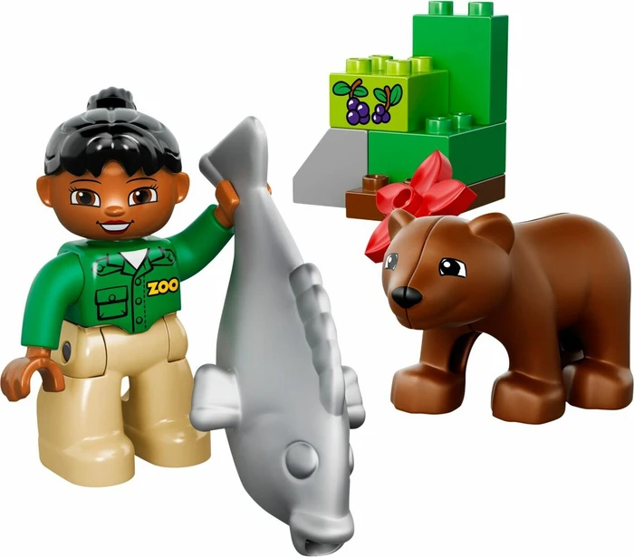 LEGO DUPLO Geschichten darstellen - Zoofütterung