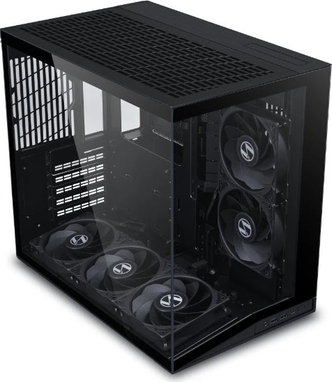 Lian Li O11 Dynamic Mini V2 Flow, schwarz, Glasfenster