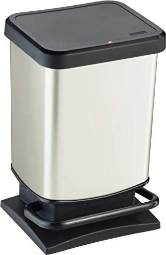 Rotho Paso 20l weiß metallic