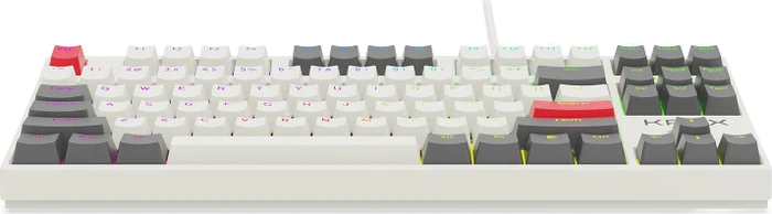 Krux Atax Pro RGB, Creator Retro, TKL, PBT, LEDs RGB, Gaote Outemu BLACK, USB, US