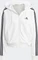 adidas Essentials 3-Streifen French Terry Bomber Hoodie weiß/schwarz (Damen) Vorschaubild