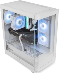 Nox Xtreme Hummer Ether White, Glasfenster