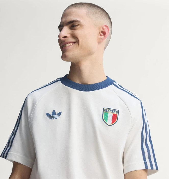 adidas Italien Originals 2026 Shirt kurzarm crystal white (Herren)