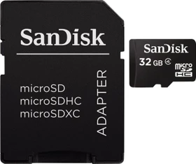 SanDisk 32GB Kit, Class 4