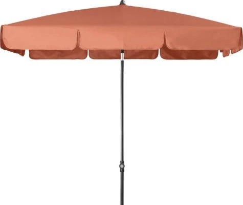 Doppler Sunline 185 Manual Waterproof Mittelmastschirm 188x115cm terracotta