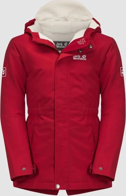 Jack Wolfskin Cosy Bear Funktionsjacke indian red (Junior)