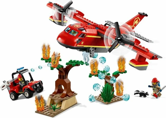 LEGO City Feuerwehr - Löschflugzeug der Feuerwehr
