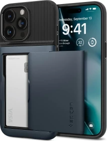 Spigen Slim Armor CS für Apple iPhone 15 Pro Metal Slate