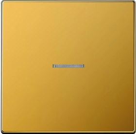 Jung Serie LS Wippe mit Lichtleiter 1fach, vergoldet