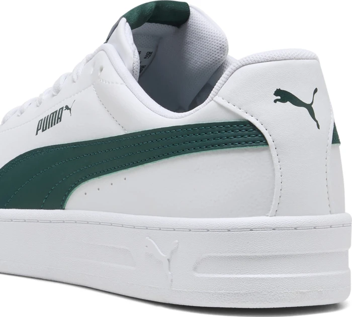 Puma Court Classic Clean puma white/dark green