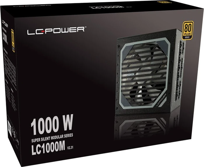 LC-Power LC1000M V2.31 Super Silent Modular 1000W, ATX 2.31