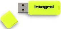 Integral Neon 32GB gelb, USB-A, USB 2.0