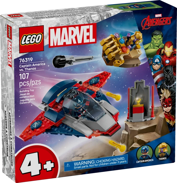 LEGO Super Heroes 76319 Captain America vs. Thanos Image