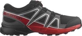 Salomon Speedcross black/quiet shade/high risk red (Junior)