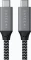 Satechi USB4 Kabel, 40Gb/s, 100W PD, USB-C Stecker auf USB-C Stecker, Space Grey, 80cm Vorschaubild