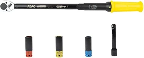 Mannesmann M18148 ADAC Drehmomentschlüssel inkl. Werkzeugbox, 1/2"