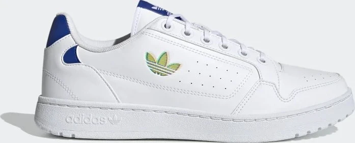 adidas NY 90 cloud white/semi screaming green/royal blue (Herren)