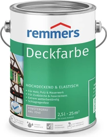 Remmers Deckfarbe fenstergrau (RAL7040), 2.5l