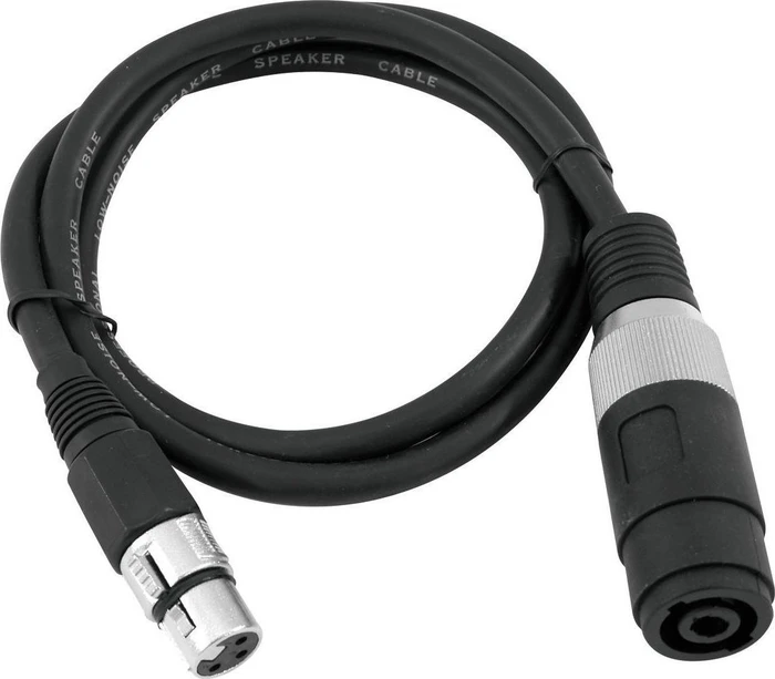 Omnitronic Adapterkabel Speakon/XLRf