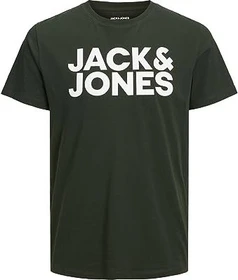 Jack & Jones Logo T-Shirt kurzarm mountain view (Herren)