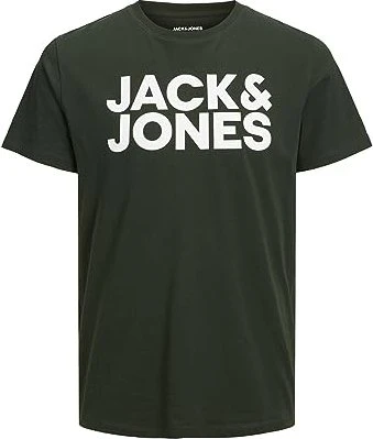 Jack & Jones Logo T-Shirt kurzarm mountain view (Herren)