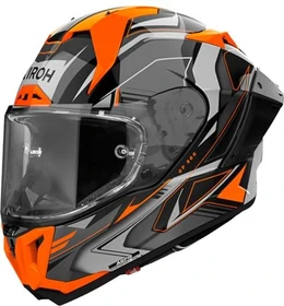 Airoh GP 800 Must schwarz/grau/orange