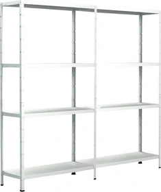 Schulte Lagertechnik PowerMAX Schwerlastregal 140x180x35cm weiß