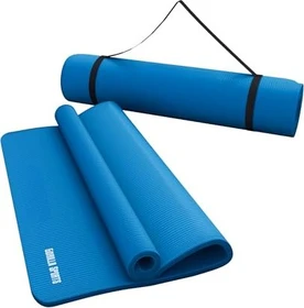 Gorilla Sports 190x60cm Yogamatte blau