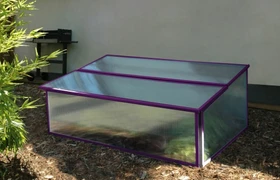 Vitavia Feronia HKP 4mm Frühbeet 104x56cm transparent