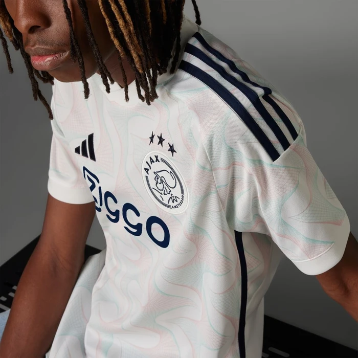 adidas Ajax 2023/2024 Auswärtstrikot core white (Herren)