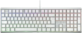 Cherry Xtrfy MX 3.1, weiß/silber, MX2A RGB BROWN, USB, DE (G80-3890LIADE-0)
