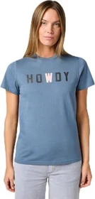 Wrangler Graphic T-Shirt kurzarm dusty blue (Damen)