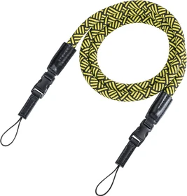 Hama Braid 120 Kameragurt schwarz/gelb