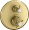 Hansgrohe Axor Montreux Thermostat Unterputz mit Kreuzgriff und Ab- und Umstellventil brushed gold optic Vorschaubild