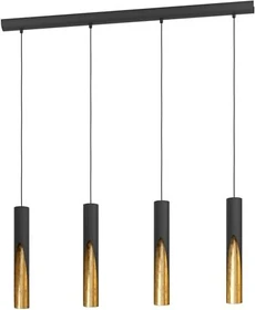 Eglo Barbotto LED Hängeleuchte 4-flammig metall gold