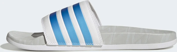 adidas Comfort Adilette cloud white/glow blue