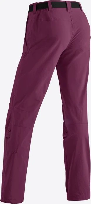 Maier Sports Lulaka Hose lang cherry wine (Damen)