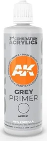 AK-Interactive 3rd Gen Acrylic Colors grey primer, 100ml