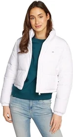Tommy Hilfiger Cropped Essential Puffer Jacke weiß (Damen)
