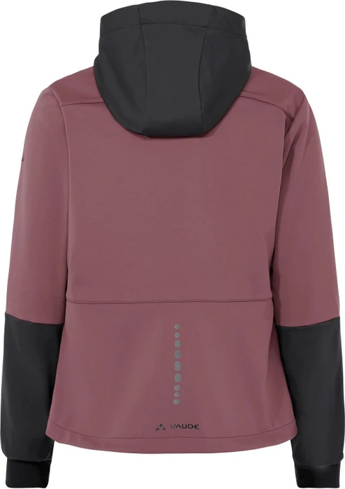 Vaude Qimsa Hooded Softshell Fahrradjacke ruby dusk (Damen)