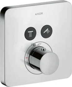 Hansgrohe Axor ShowerSelect softcube Thermostat mit 2 Ventilen edelstahloptik
