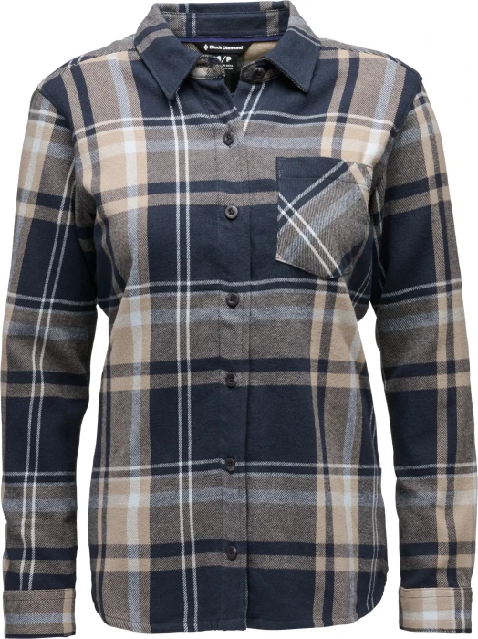 Black Diamond Project Flannel Hemd langarm charcoal/moonstone plaid (Damen)
