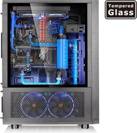 Thermaltake Core X71 Tempered Glass Edition, Glasfenster