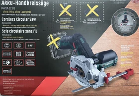 Parkside PHKSA 12 B3 Akku-Handkreissäge solo inkl. Koffer