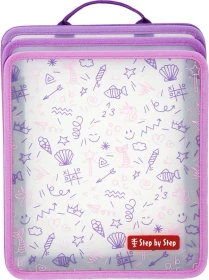 Step by Step Heftebox faltbar pink