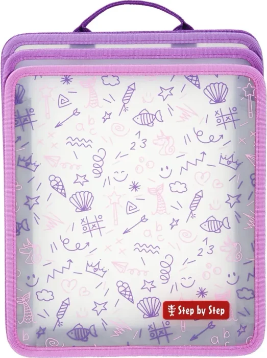 Step by Step Heftebox faltbar pink
