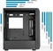 SilverStone Fara 511Z, schwarz, Glasfenster Vorschaubild
