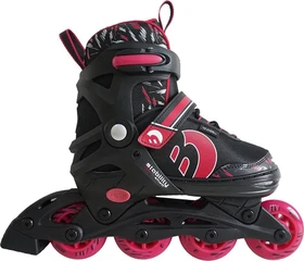 Best Sporting Verstellbare Inline-Skate pink/schwarz (Junior)